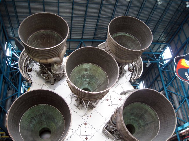 Saturn V business end